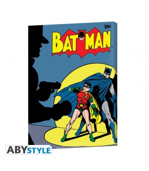 DC COMICS - Toile - Batman couverture vintage (30x40)
