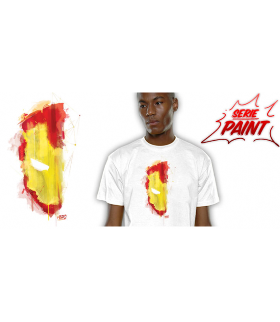 MARVEL - T-shirt homme "TONY PAINT"