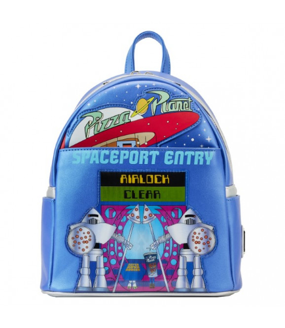 DISNEY - Loungefly Mini Sac A Dos Toy Story Pizza Planet Space Entry