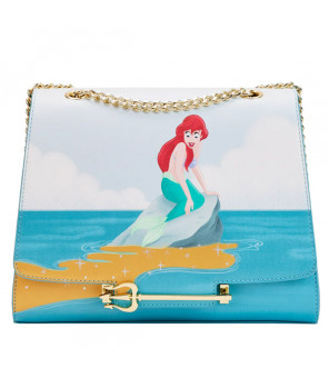 DISNEY - Loungefly Sac A Main Petite Sirene / Little Mermaid Tritons Gift