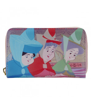 DISNEY - Loungefly Portefeuille Belle au Bois Dormant / Sleeping Beauty Princess Scene