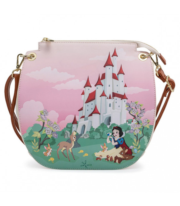 DISNEY - Loungefly Sac A Main Snow White Blanche Neige Castle Series