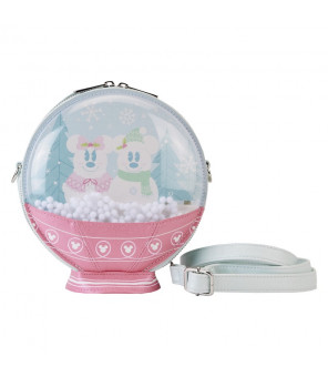 DISNEY - Loungefly Sac A Main Mickey And Friends Winter Snowglobe