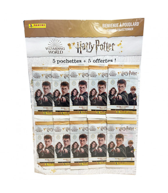 HARRY POTTER - Saga Trading Cards Pack 5+5 Offerts