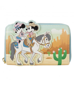 DISNEY - Loungefly Portefeuille Western Mickey And Minnie