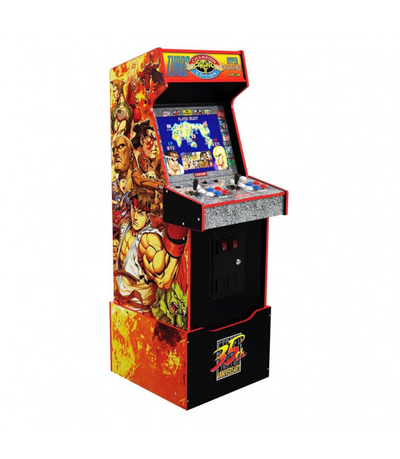 STREET FIGHTERS - Arcade1Up borne 2 joueurs Street Fighter II / Capcom Legacy Yoga Flame Edition 154 cm