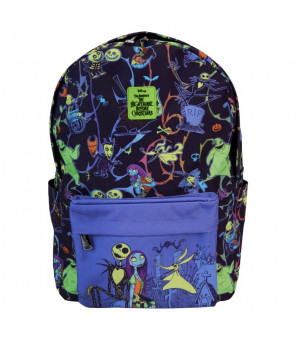 DISNEY - Loungefly Sac A Dos Nightmare Before Christmas Neon Glow-In-Dark