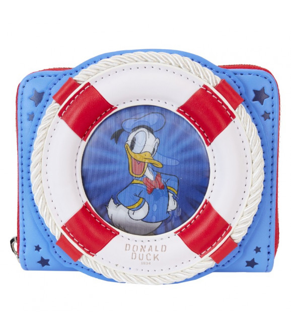 DISNEY - Loungefly Portefeuille Donald Duck 90th Anniv DISNEY - Loungefly Portefeuille Donald Duck 90th Anniv