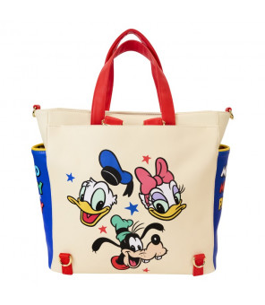 DISNEY - Loungefly Mini Sac A Dos Convertible Mickey And Friends