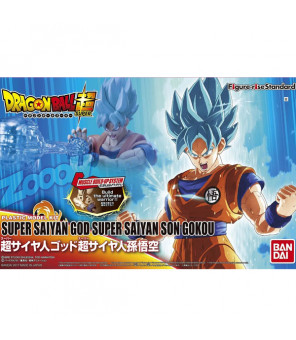 DRAGON BALL Z - Maquette Figure-Rise Super Saiyan God Super Saiyan Son Goku 14cm