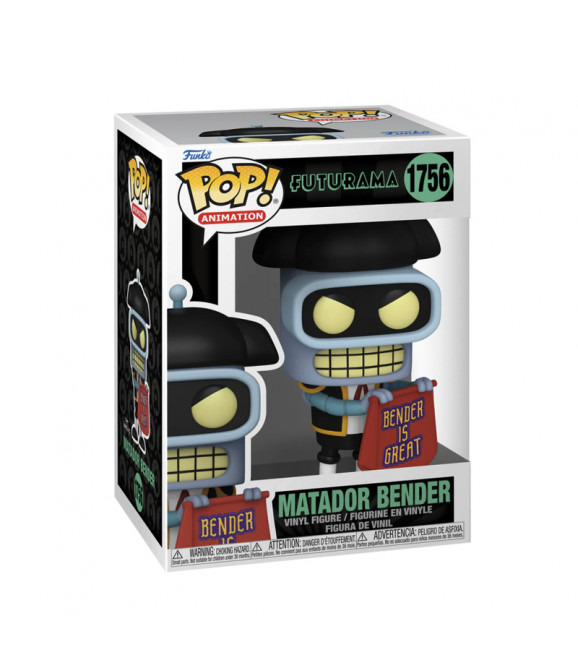 FUTURAMA - Funko Pop S4 Bender Matador