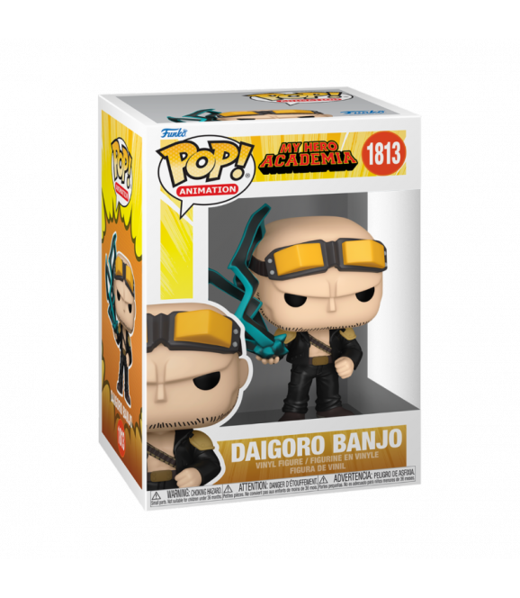 MY HERO ACADEMIA - Funko Pop S5 Daigoro Banjo MY HERO ACADEMIA - Funko Pop S5 Daigoro Banjo