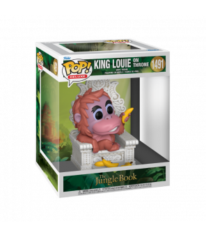 DISNEY - Funko Pop Deluxe Jungle Book King Louie On Throne