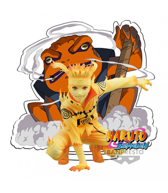 NARUTO SHIPPUDEN - Panel Spectacle Uzumaki Naruto 9cm