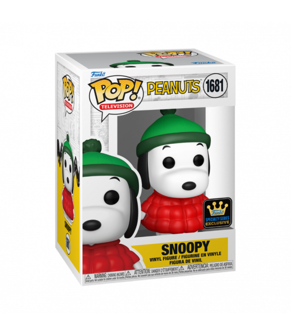 SNOOPY PEANUTS - Funko Pop Snoopy In Coat Chase