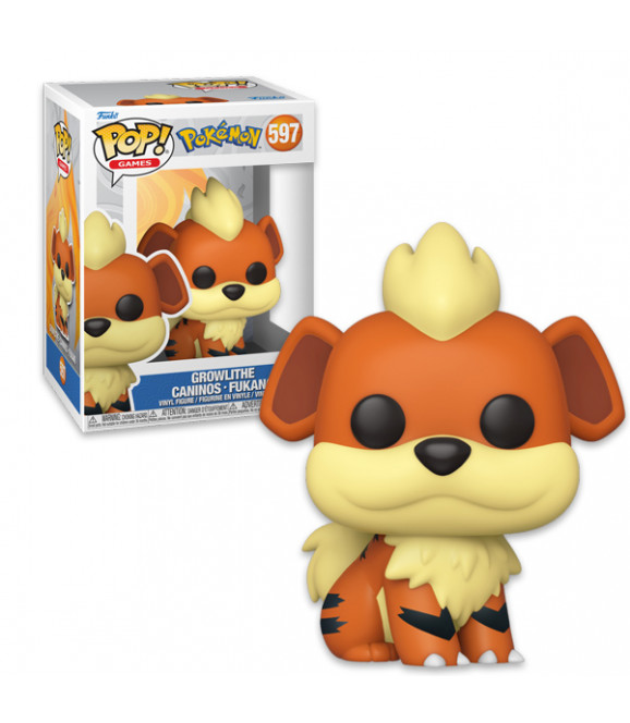 POKEMON - Funko Pop Growlithe / Caninos POKEMON - Funko Pop Growlithe / Caninos