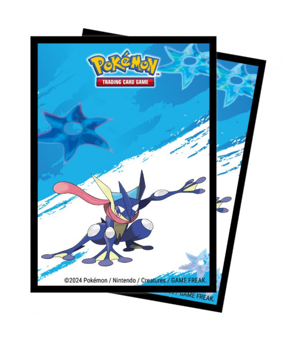 POKEMON - Ultrapro Deck Protector Sleeve Greninja Amphinobi Paquet 65pcs POKEMON - Ultrapro Deck Protector Sleeve Greninja Amphinobi Paquet 65pcs