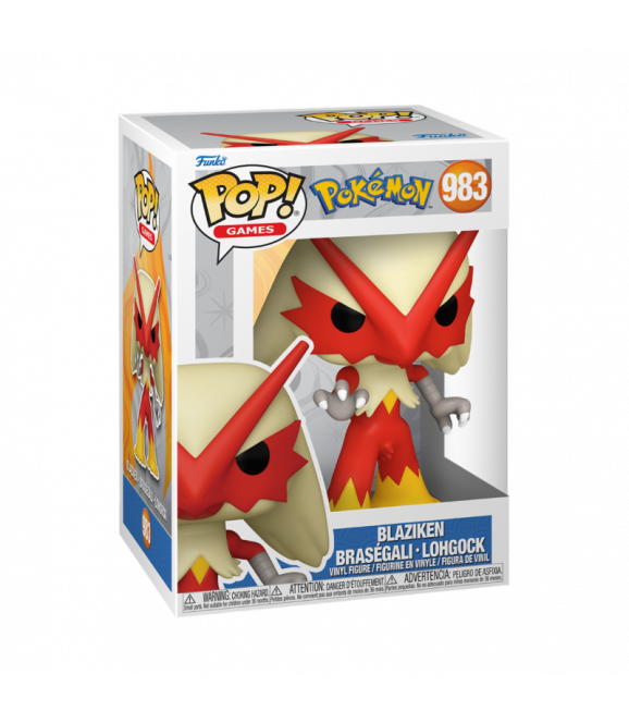 POKEMON - Funko Pop Blaziken Brazegali POKEMON - Funko Pop Blaziken Brazegali