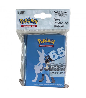 POKEMON - Ultrapro Lucario Deck Protector Sleeves Paquet De 65pcs