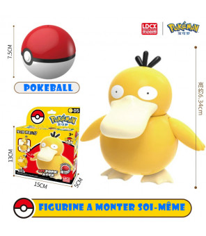 POKEMON - Model Kit & Pokeball Psykokwak 6cm