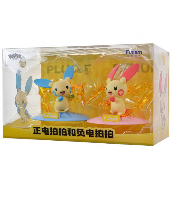 POKEMON - Prime Figure Mini 2-Pack Negapi Et Posipi POKEMON - Prime Figure Mini 2-Pack Negapi Et Posipi