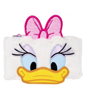 DISNEY - Loungefly Porte Carte Daisy Duck Plush