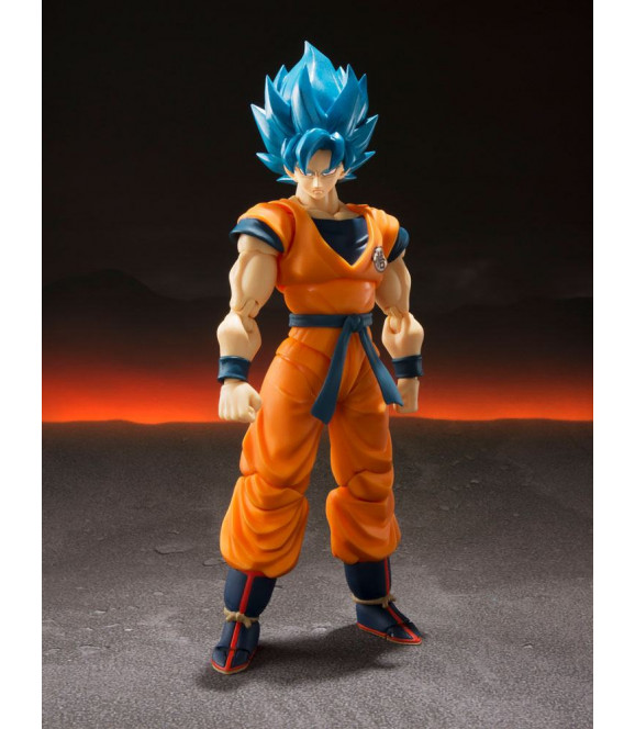 DRAGON BALL Z - Super Broly figurine S.H. Figuarts Super Saiyan God Super Saiyan Goku Super 14 cm