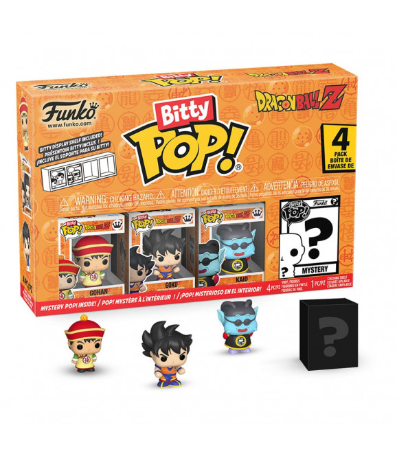 DRAGON BALL - Funko Pop pack 4 figurines Bitty POP! Vinyl Series 1 2,5 cm DRAGON BALL - Funko Pop pack 4 figurines Bitty POP! Vinyl Series 1 2,5 cm