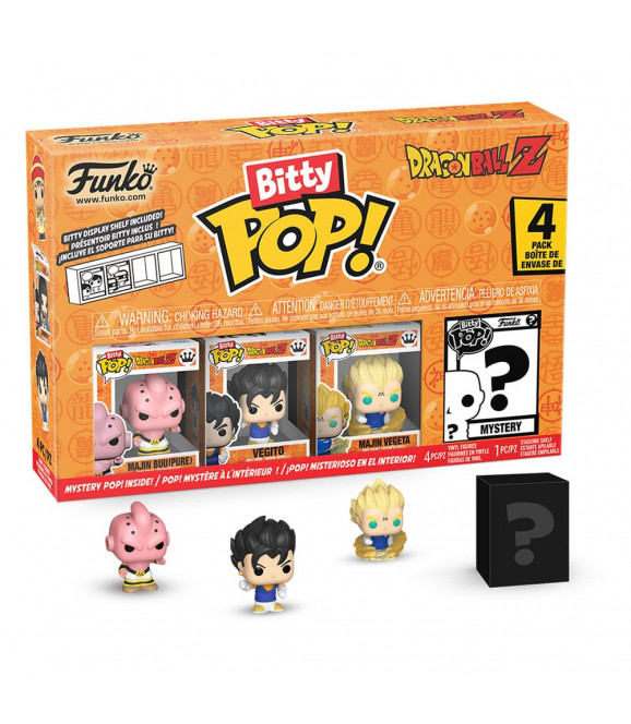 DRAGON BALL - Funko Pop pack 4 figurines Bitty POP! Vinyl Series 3 2,5 cm