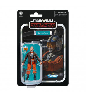 STAR WARS - The Mandalorian Vintage Collection figurine Carson Teva 10 cm