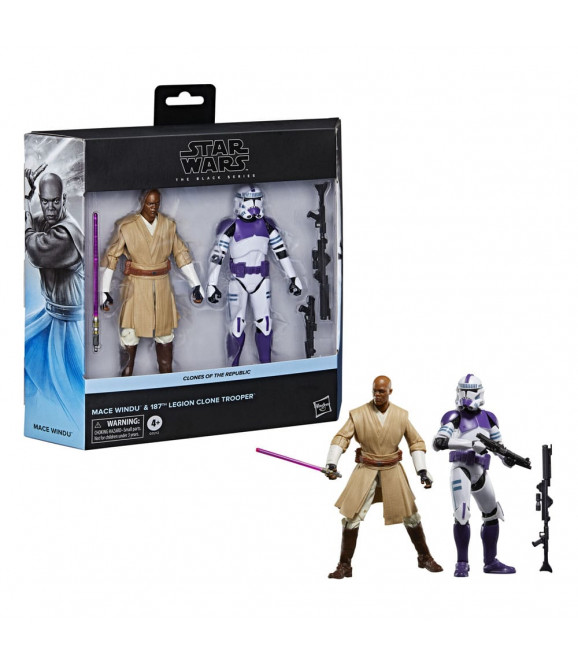 STAR WARS - The Clone Wars Black Series pack 2 figurines Clones of the Republic 15 cm