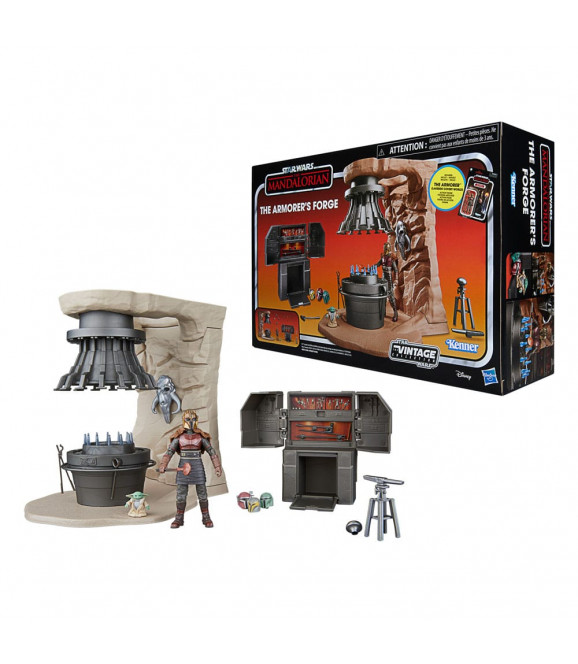 STAR WARS - The Mandalorian Vintage Collection The Armorer's Forge avec The Armorer (Lakeside Covert World)