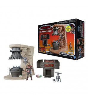 STAR WARS - The Mandalorian Vintage Collection The Armorer's Forge avec The Armorer (Lakeside Covert World)
