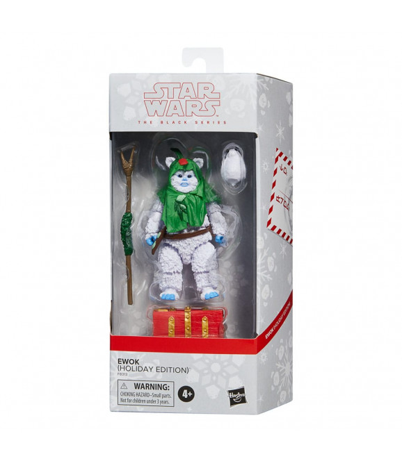 STAR WARS - Black Series figurine Ewok (Holiday Edition) 15 cm STAR WARS - Black Series figurine Ewok (Holiday Edition) 15 cm