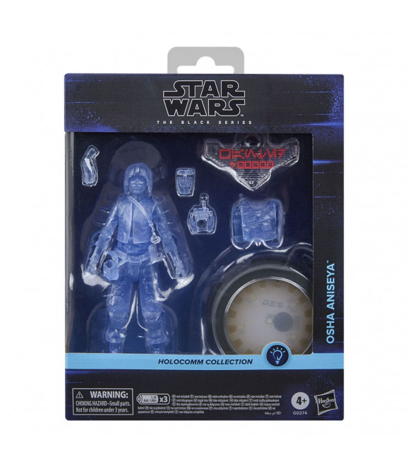 STAR WARS - Black Series Holocomm Collection figurine Osha Aniseya 15 cm STAR WARS - Black Series Holocomm Collection figurine Osha Aniseya 15 cm