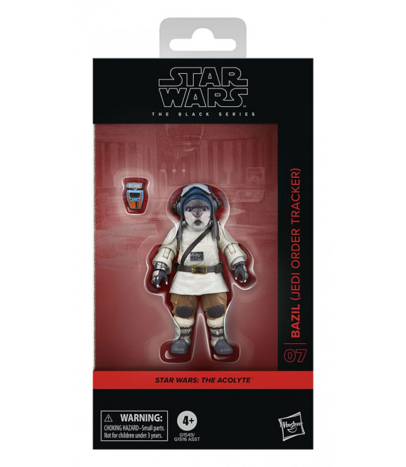 STAR WARS - The Acolyte Black Series figurine Bazil (Jedi Order Tracker) 10 cm