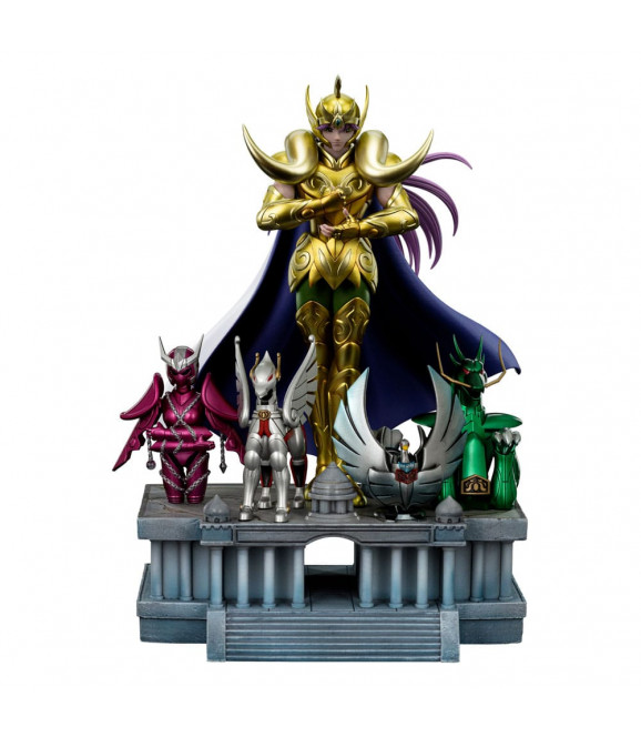 SAINT SEIYA - Statuette 1/10 Art Scale Aries Mu Deluxe 27 cm