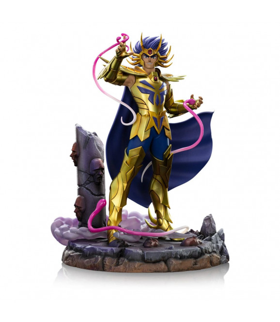 SAINT SEIYA - Statuette 1/10 Art Scale Cancer Deathmask 23 cm