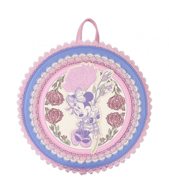 DISNEY - Loungefly Mini Sac A Dos Minnie Floral And Lace
