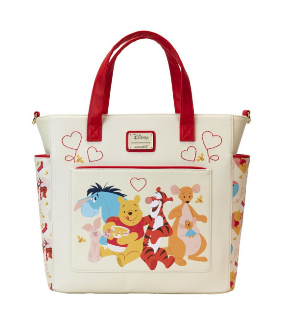 DISNEY - Loungefly Mini Sac A Dos Convertible Winnie Love Letter DISNEY - Loungefly Mini Sac A Dos Convertible Winnie Love Letter