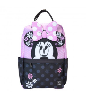 DISNEY - Loungefly Sac A Dos Nylonminnie Floral Rock The Dots