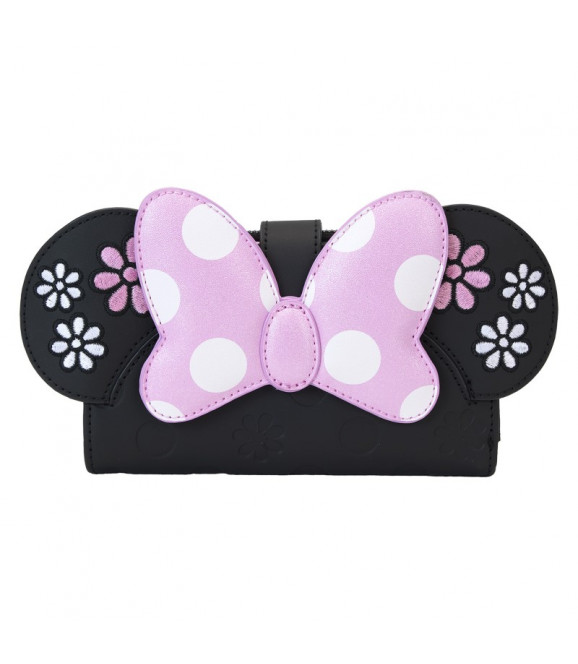 DISNEY - Loungefly Portefeuille Minnie Floral Rock The Dots DISNEY - Loungefly Portefeuille Minnie Floral Rock The Dots