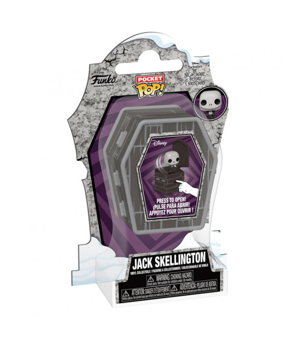 DISNEY - Funko Pop Coffin Pops NBX Nightmare Before Christmas Jack
