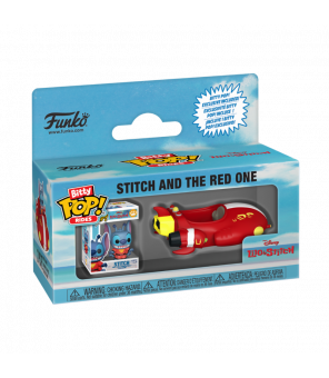 DISNEY - Funko Pop Bitty Pop Ride Lilo & Stitch Red One Stitch