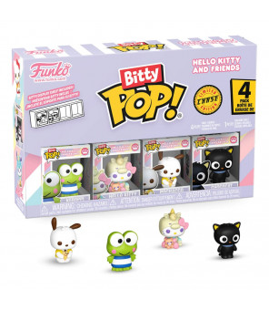 Hello Kitty and Friends pack 4 figurines Bitty POP! Vinyl Series 2 2 cm