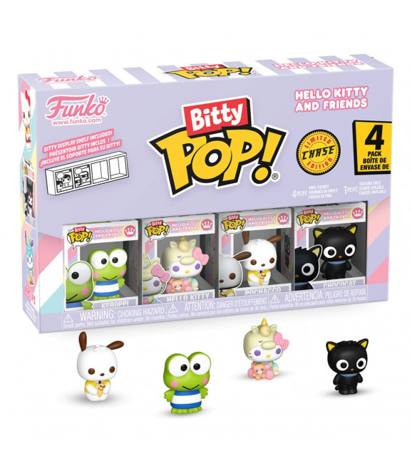 Hello Kitty and Friends pack 4 figurines Bitty POP! Vinyl Series 2 2 cm