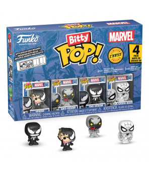 MARVEL - Funko Pop Spider-Man pack 4 figurines Bitty POP! Vinyl Series 3 2 cm