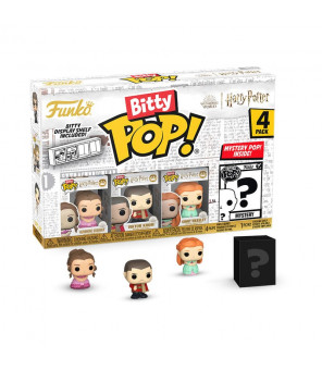 HARRY POTTER - Harry Potter et la Coupe de feu pack 4 figurines Bitty POP! Vinyl Hermione 2,5 cm
