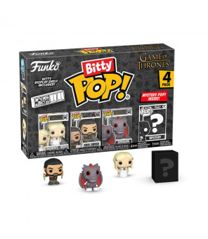 Game of Thrones pack 4 figurines Bitty POP! Vinyl Khaleesi 2,5 cm