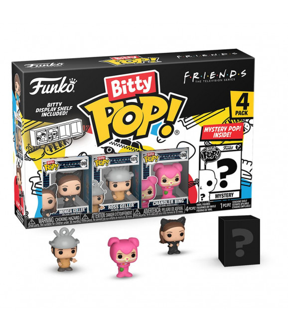 Friends pack 4 figurines Bitty POP! Vinyl Monica as Catwoman 2,5 cm Friends pack 4 figurines Bitty POP! Vinyl Monica as Catwoman 2,5 cm